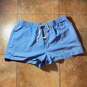 Thereabouts Blue Drawstring Shorts